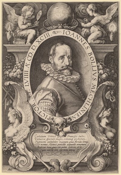 Hans Bol von Hendrik Goltzius