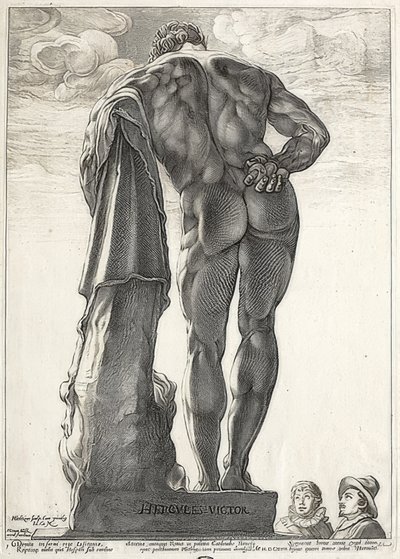 Herkules Farnese von Hendrik Goltzius