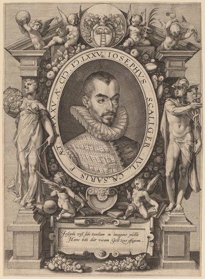 Josephus Justus Scaliger von Hendrik Goltzius