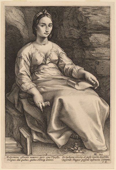 Melpomene von Hendrik Goltzius