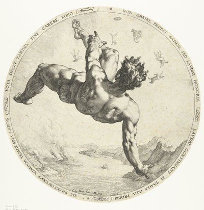 Phaethon, 1588 von Hendrik Goltzius