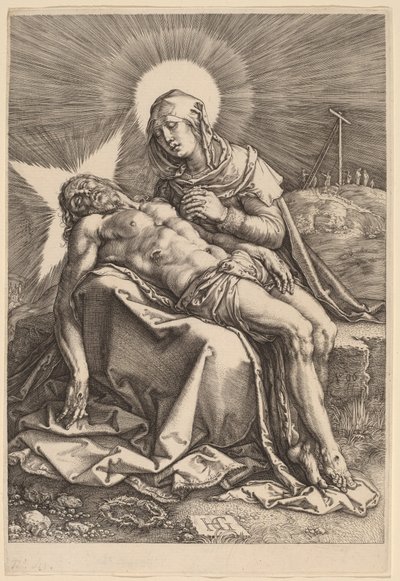 Pietà von Hendrik Goltzius