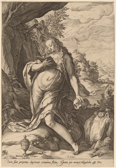 Die reuige Maria Magdalena von Hendrik Goltzius