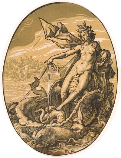 Tethys von Hendrik Goltzius