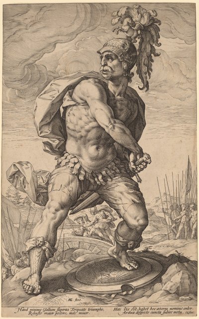 Titus Manlius Torquatus von Hendrik Goltzius