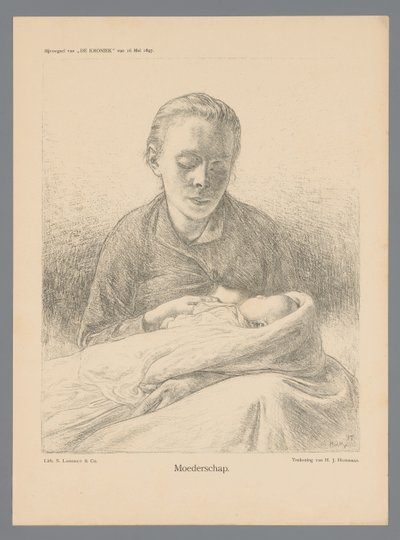 Mutterschaft von Hendrik Johannes Haverman