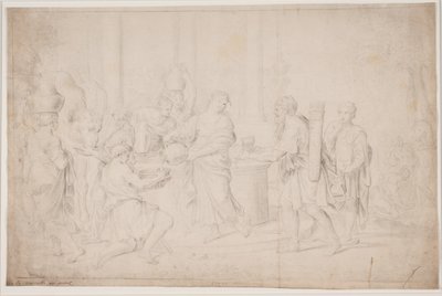 Rebekka am Brunnen von Hendrik Krock