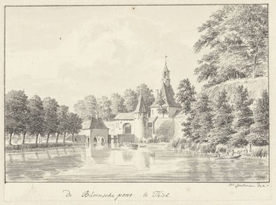 Das Burener Tor in Tiel von Hendrik Spilman