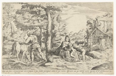 Rückkehr aus Ägypten von Hendrik van der Borcht (II)