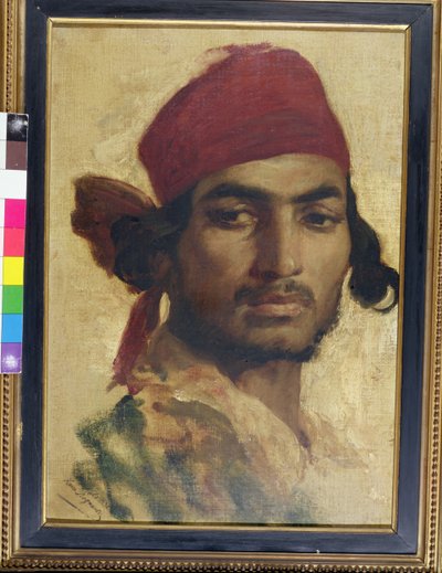 Gitano, Kopfstudie von Henri Alexandre Georges Regnault