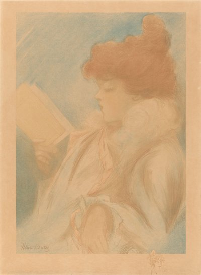 Lesende Frau von Henri Boutet