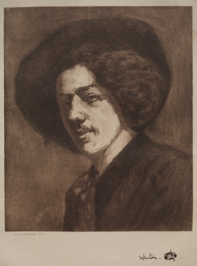 James McNeill Whistler von Henri Charles Guérard