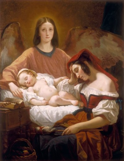 Der Schutzengel von Henri Decaisne