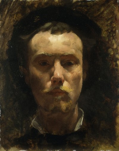 Selbstporträt, ca. 1885 von Henri Edmond Cross