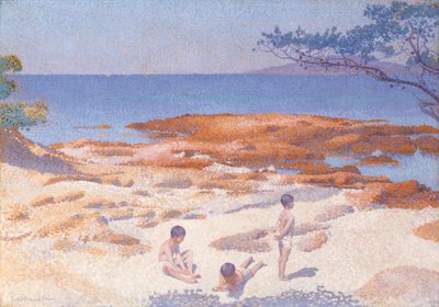 Strand bei Cabasson Baigne-Cul, 1891-92 von Henri Edmond Cross