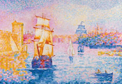 Hafen von Marseille, ca. 1899 von Henri Edmond Cross