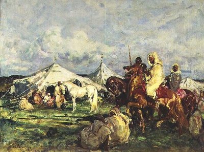 Die Reiter von Henri Emilien Rousseau