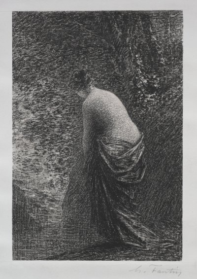 Stehender Badender von Ignace Henri Jean Fantin Latour