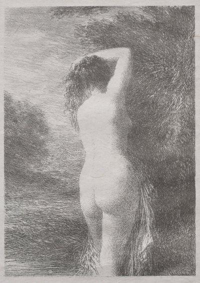 Stehender Badender von Ignace Henri Jean Fantin Latour