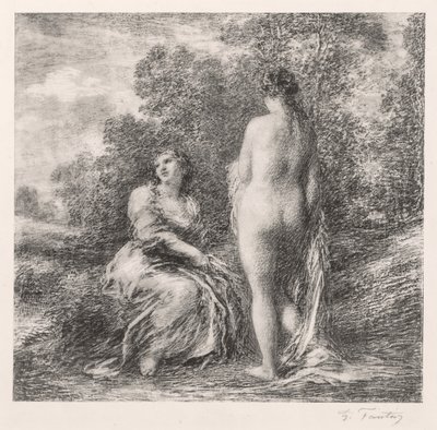 Badende von Ignace Henri Jean Fantin Latour