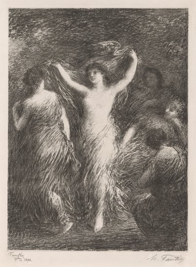 Tänze von Ignace Henri Jean Fantin Latour