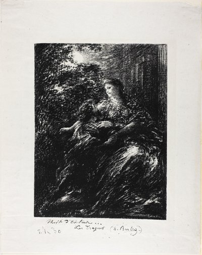 Duett der Trojaner, sechste Platte von Ignace Henri Jean Fantin Latour
