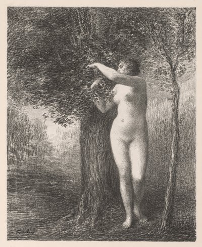 Eva von Ignace Henri Jean Fantin Latour