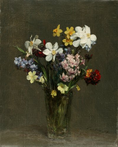 Blumen in einer Vase von Henri Fantin Latour