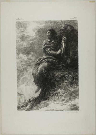 Harold: In den Bergen von Ignace Henri Jean Fantin Latour