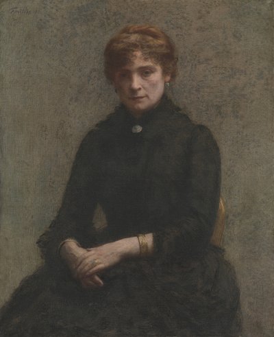 Porträt einer Frau, 1885 von Ignace Henri Jean Fantin Latour