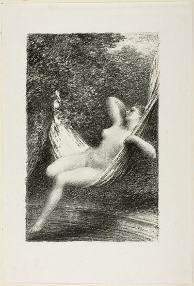 Sara die Badende von Ignace Henri Jean Fantin Latour