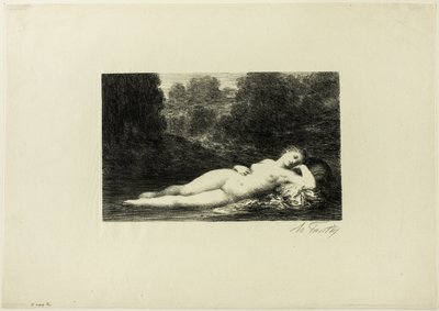 Stilles Wasser von Ignace Henri Jean Fantin Latour