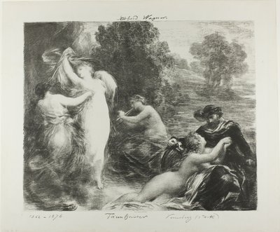 Tannhäuser: Venusberg von Ignace Henri Jean Fantin Latour