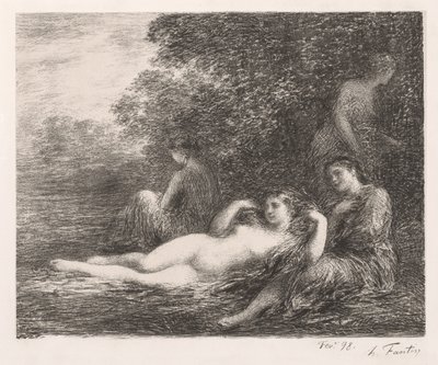 Die Badenden von Ignace Henri Jean Fantin Latour