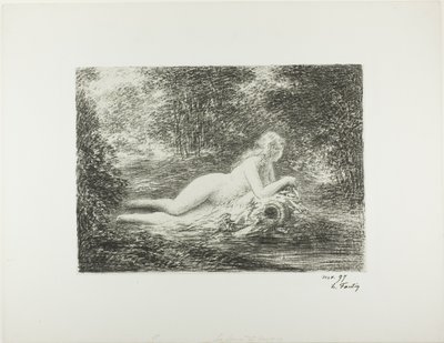 Der Frühling im Wald von Ignace Henri Jean Fantin Latour