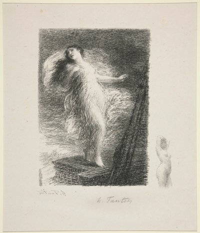 Die junge Tarentin (La Jeune Tarentine) von Ignace Henri Jean Fantin Latour