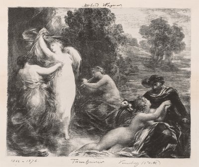Venusberg von Ignace Henri Jean Fantin Latour