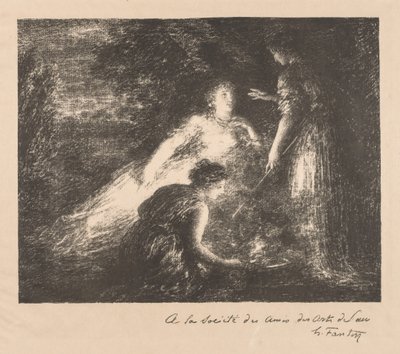 Hexerei von Ignace Henri Jean Fantin Latour