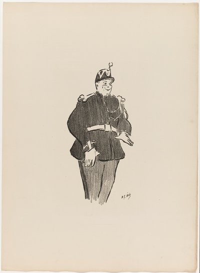 Polin, aus Le Café-Concert von Henri Gabriel Ibels