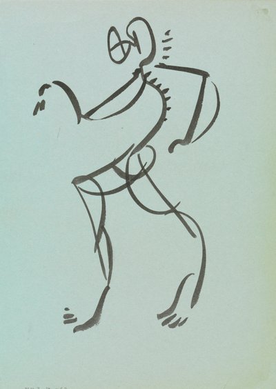 Tanzende Figur von Henri Gaudier Brzeska