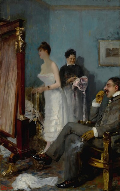 Nana, frühe 1880er Jahre von Henri Gervex