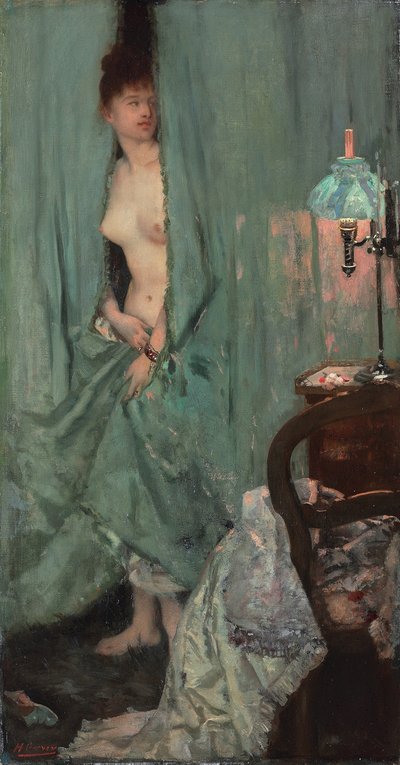Unerwarteter Besuch, 1878 von Henri Gervex
