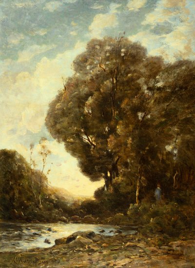Der Fluss von Henri Joseph Harpignies