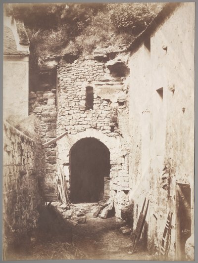 Hinter dem Troglodytenhof von Henri Le Secq