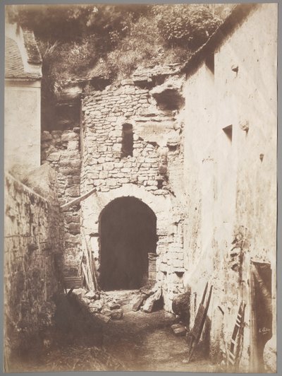 Hinter der Troglodyten-Farm, ca. 1853 von Henri Le Secq