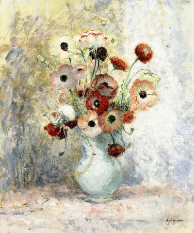 Blumenstrauß aus Anemonen von Henri Lebasque