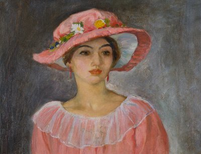 Der rosa Hut von Henri Lebasque
