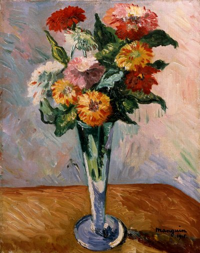 Blumen, 1915 von Henri Manguin
