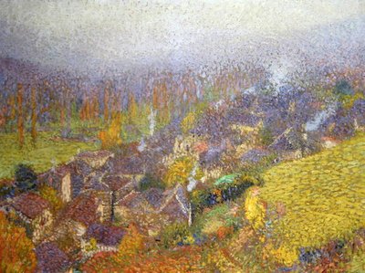 Herbst in Labastide du Vert von Henri Martin