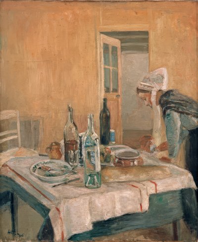 Die bretonische Kellnerin von Henri Matisse